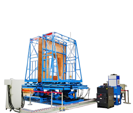 Test Rig for Simulating Gangway for Rail Coach